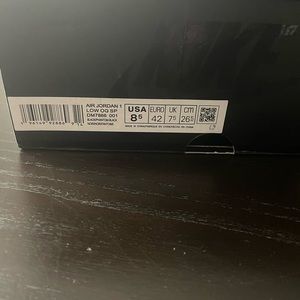 Nike Travis Scott Phantom Black Low